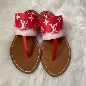 womens lv slippers